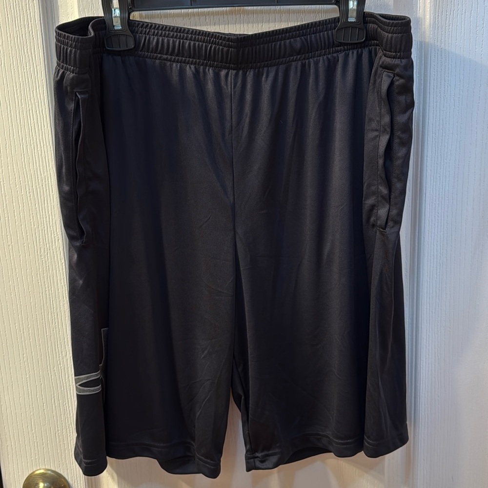 Men’s Black Under Armor Basketball Shorts